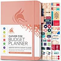 Clever Fox Budget Planner - Expense Tracker Notebook. Monthly Budgeting Journal- Finance Planner &amp- Accounts Book to Take…